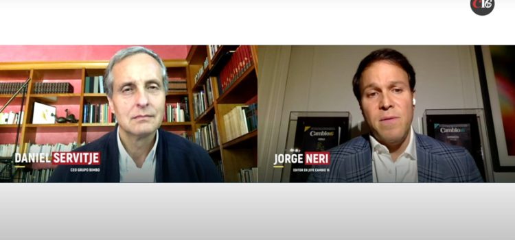 Jorge Neri conversa con Daniel Servitje, presidente de Bimbo, una de las empresas más sostenibles del mundo